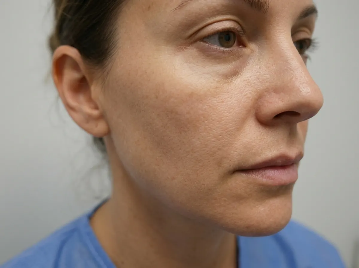 Before Cheeks and under-eyes