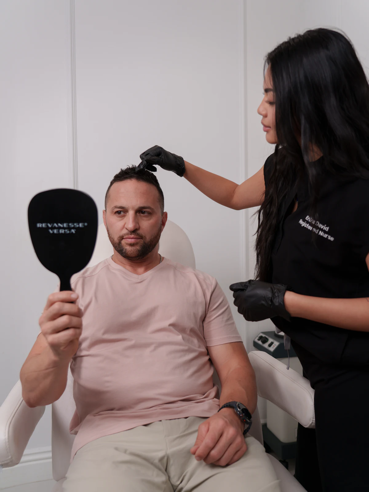 Hair Mesotherapy aesthetic procedure at AMK Aesthetics