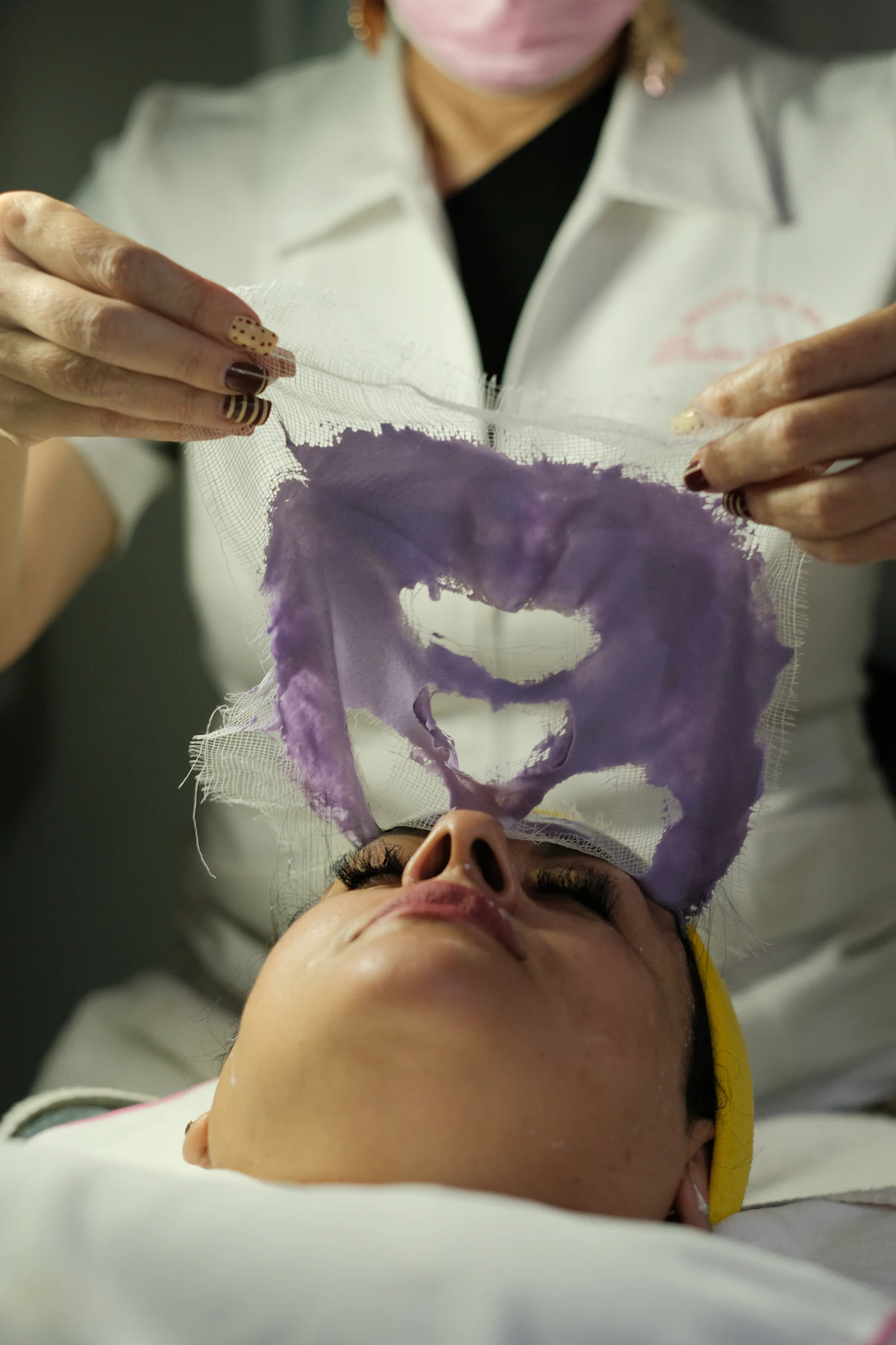 Jelly Mask Facial aesthetic procedure at AMK Aesthetics