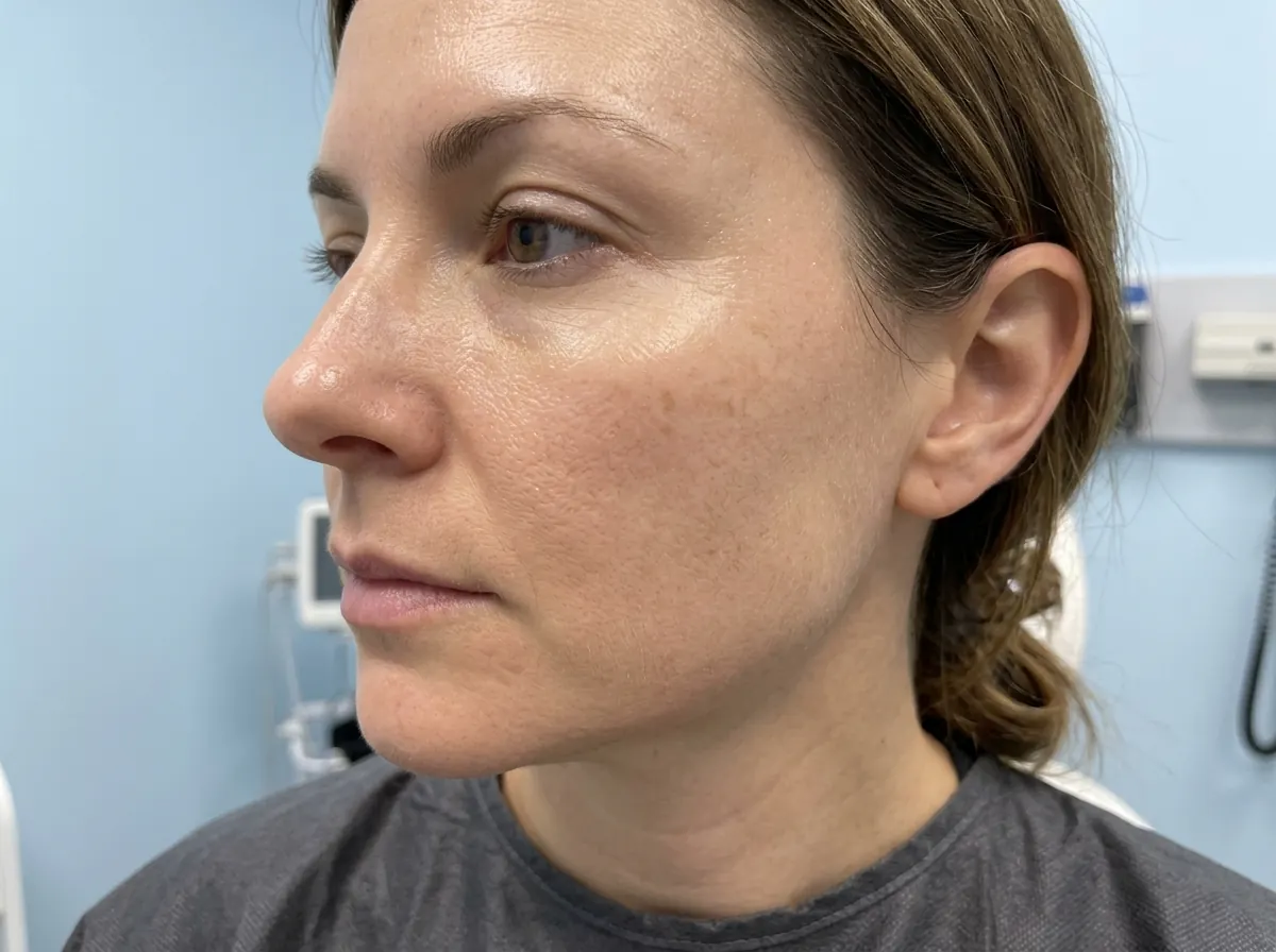 After Melasma and dark marks